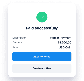 Crypto Invoicing feature illustration